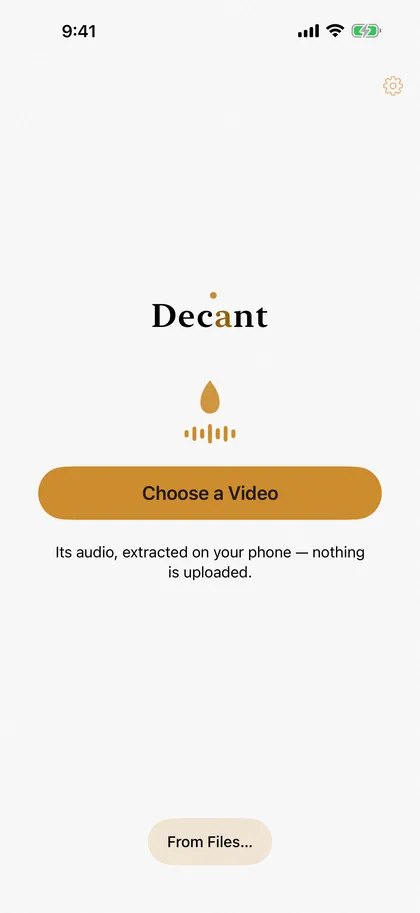 Drop in any video